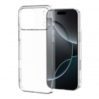 Чехол силиконовый для iPhone 17 Pro (Прозрачный)